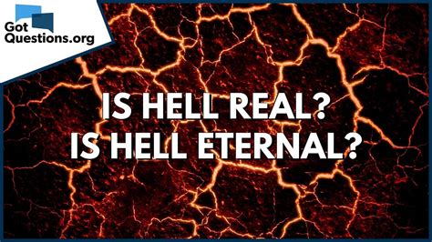 Is Hell Real Is Hell Eternal Youtube