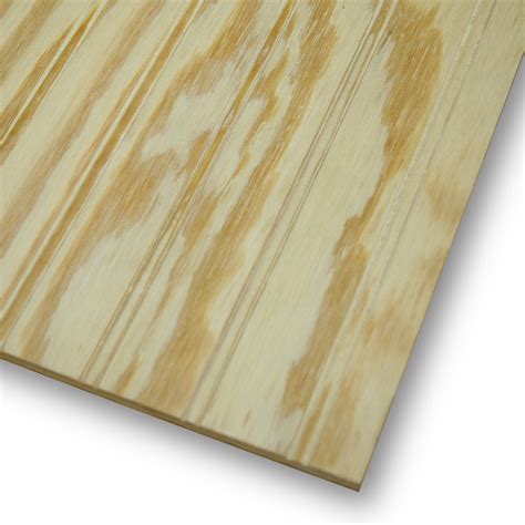 Shop Beaded Plywood Untreated Wood Siding Common 48 In X