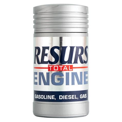 Resurs Total 50 G Engine Oil Additive For Petrol Engine Diesel Engine