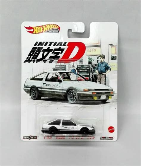 Hot Wheels Toyota Sprinter Trueno Initial D Ae Metal Collection