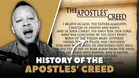 History Of The Apostles Creed Youtube