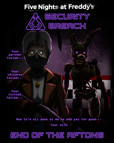 Fnaf Sb Story Dlc Concept End Of The Aftons By Playstation Jedi On