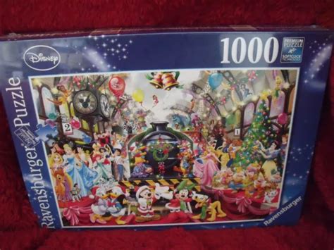 Ravensburger Disney 1000 Piece Jigsaw Puzzle All Aboard For Christmas