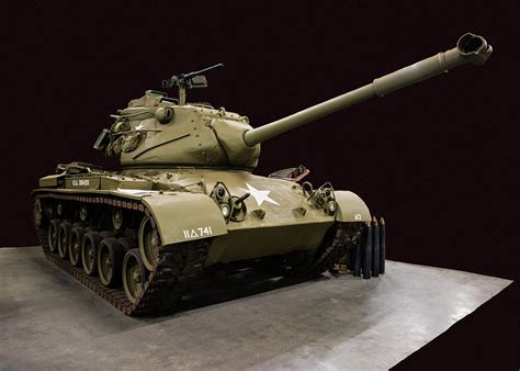 M47 Patton Tank Us Army Photograph By Millard H Sharp Pixels