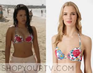 The Fosters Season Episode Marianas Rose Print Bikini Shop Your Tv