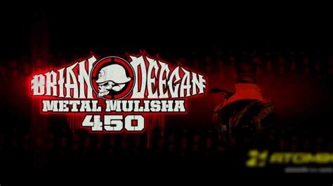 Brian Deegan Metal Mulisha Mm450 Rtr Rc Dirt Bike By Atomik Youtube