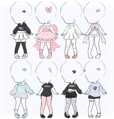 Outfit Adopts Set Price Closed By Bugtm On Deviantart In 2020