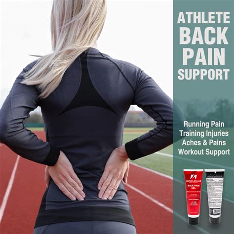 Back Pain Gel For Muscle And Joint Pain 4oz Muscleshok