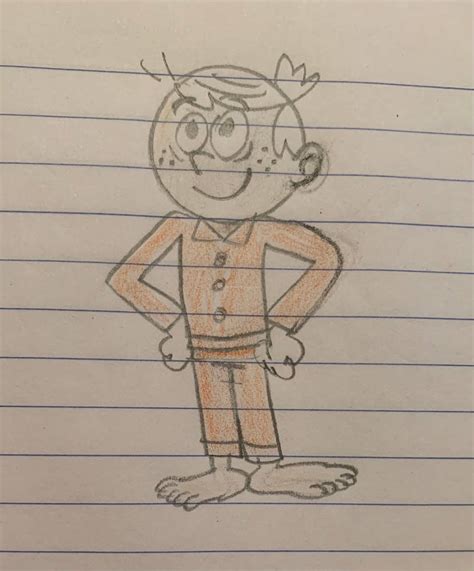Lincoln Loud In Pajamas By 13mcjunkinm On Deviantart