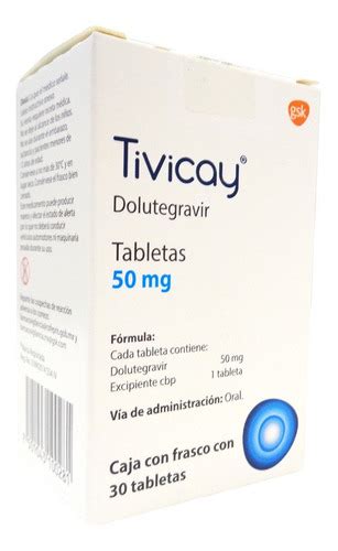 Tivicay Dolutegravir 50 Mg Con 30 Tabletas Meses Sin Intereses