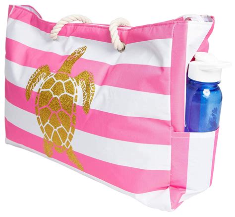 Large Waterproof Beach Bag With Pockets Iucn Water