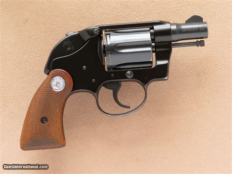 Colt Agent First Issue With Factory Hammer Shroud Cal 38 Special