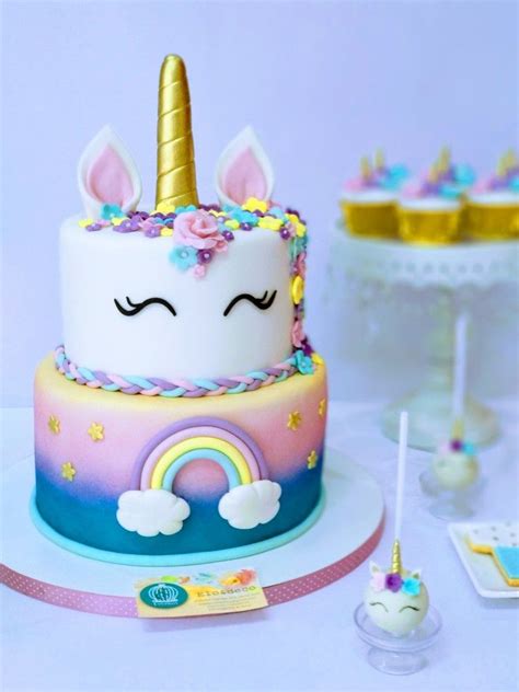 Unicorn Rainbow Cake Unicorn Birthday Cake Girly Birthday Cakes