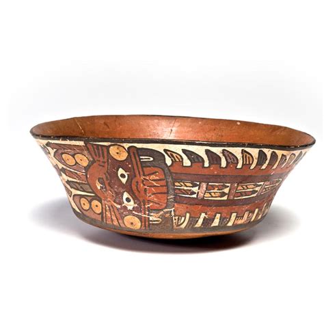 Sold Price A Nazca Flared Bowl Nazca Culture Southern Peru Ca 400