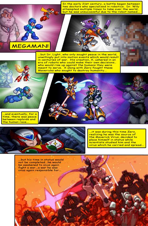 Megaman Zx Issue 1 Page 1 By Radzhedgehog On Deviantart