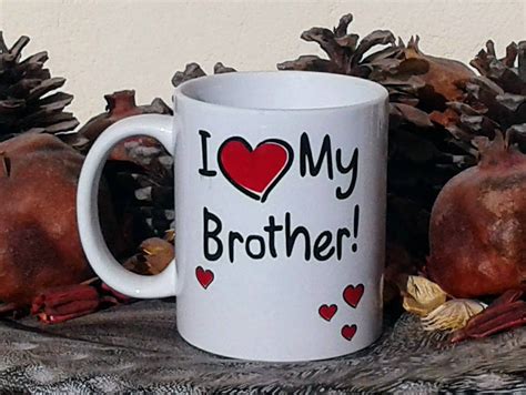 Yaya cafe birthday gifts for brother mousepad google my brother knows everything gift combo. Ceramic Mug, I Love My Brother Mug, Brothers Gift ...