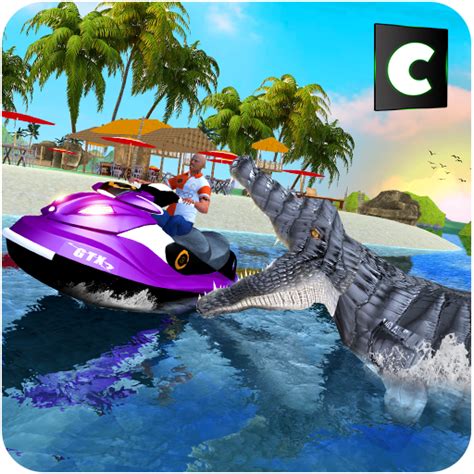 Hungry Crocodile Water Attack Game