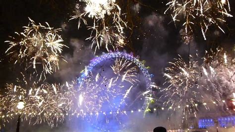 London New Years Fireworks 2013 Youtube