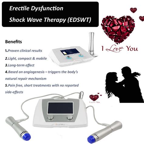 Erectile Dysfunction Ed Shockwave Therapy Machine Low Intensity