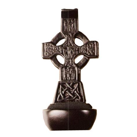 Island Turf Crafts Irish Collectables Celtic Cross Holy Water Font