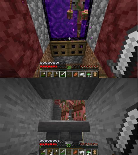 A Simple Zombie Pigman Farm Rminecraft