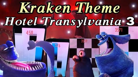 5 Levels Of Kraken Theme Hotel Transylvania 3 In Piano Tiles 2