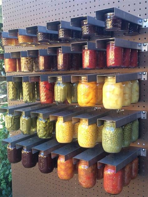 Mason Jar Rack Super Handy If You Do A Lot Of Canning Or Easy Set Up