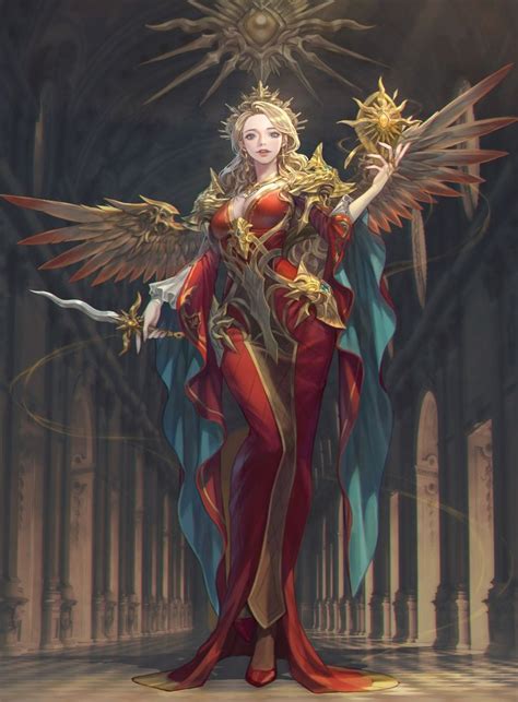 Artstation Goddess Of The Sun🌟 Monable In 2021 Fantasy Fighter