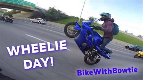 Wheelie Day Youtube