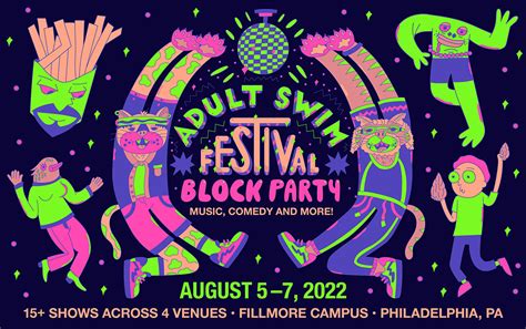 Adult Swim Festival Block Party 2022 Artist Lineup Schedule And New