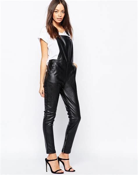 Now Trending Leather Jumpsuits Overalls And Dungarees Laiamagazine