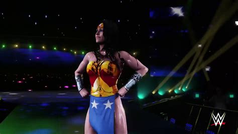 Wwe 2k18 Wonder Woman Vs Black Canary Requested Match Youtube