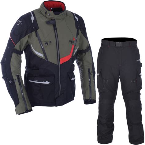 Oxford Montreal 3.0 Jacket & Montreal 2.0 Trousers Motorcycle Green ...