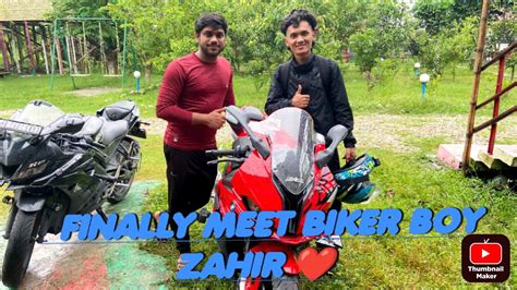 Finally Meet Biker Boy Zahir Bmw S1000 Rr Crazy Group Ride The
