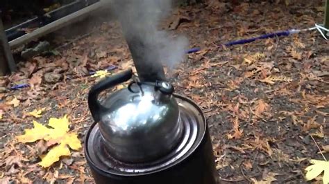 Rocket Stove With Pellets Youtube