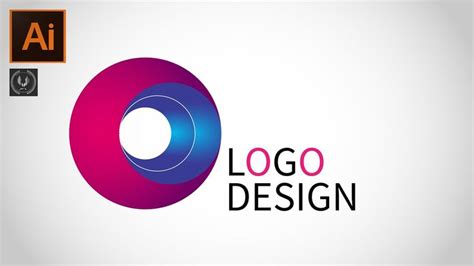 Adobe Illustrator Cc Tutorial How To Create A Modern Gradient Logo Design