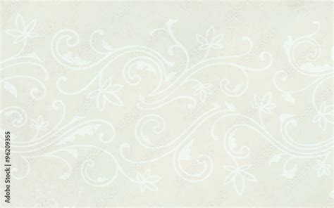 White Floral Background White Flowers On Ivory Or Beige Background