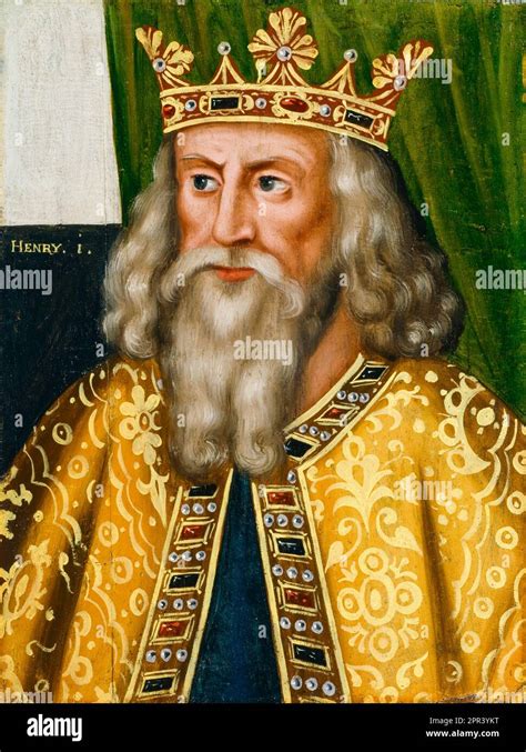 Henry I Of England Circa 1068 1135 King Of England 1100 1135