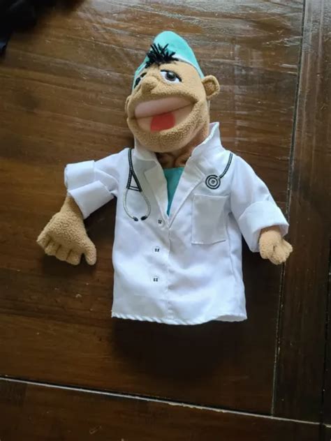 Melissa And Doug Doctor Hand Puppet Dr Chartwell Physician Surgeon