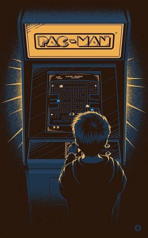 Wallpaper Gamer Vintage Video Games Arcade Retro Arcade
