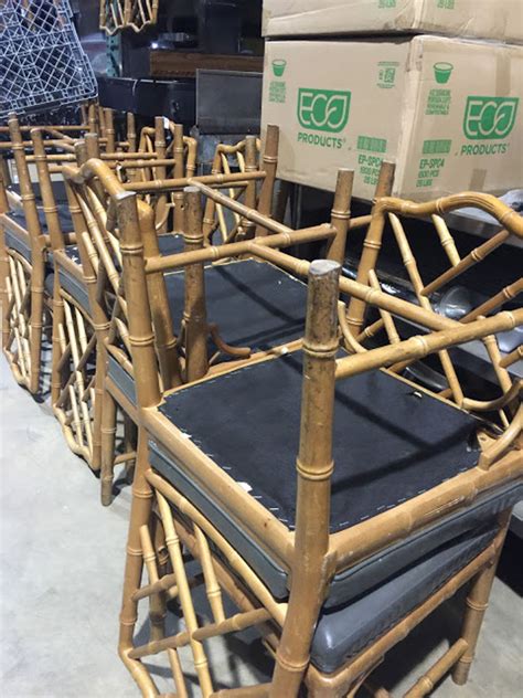 These bamboo chairs can be used indoors or outdoors in a restaurant or at home. Antique Dining Chairs : Bamboo Chippendale Seating - Home with Keki