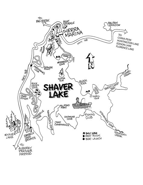 Map Of The Lake