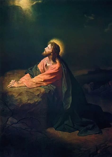 Christ In The Garden Of Gethsemane Jesus Christ Images Jesus Praying