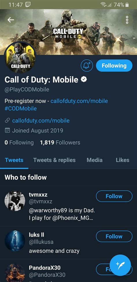 Official Call Of Duty Mobile Twitter Just Launched Rcallofdutymobile