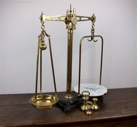 Antiques Atlas Brass Shop Scales C1890