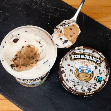Ben And Jerrys Chocolate Chip Cookie Dough Core Ice Cream Pint 16 Oz