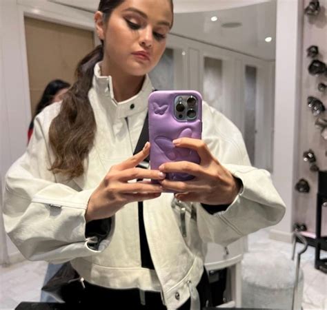 Selena Gomez Purple Puffy Butterfly Iphone Case In 2023 Selena Gomez