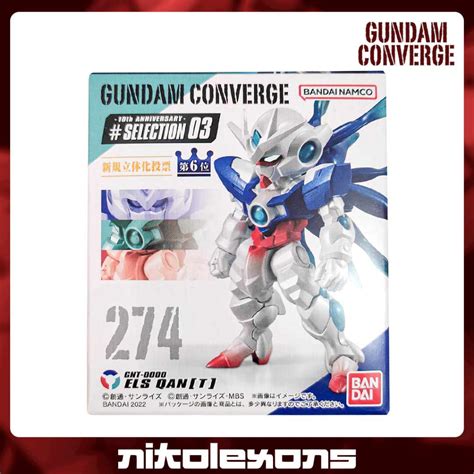 Fw Gundam Converge 274 Selection 03 Els Qant Shopee Philippines