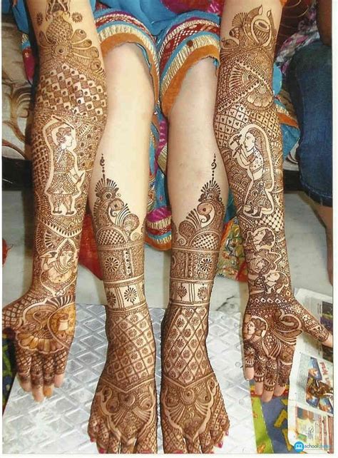 bridal mehandi designs
