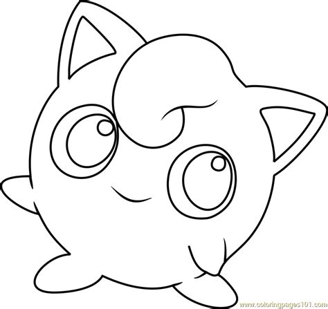 Jigglypuff Coloring Pages - Coloring Home